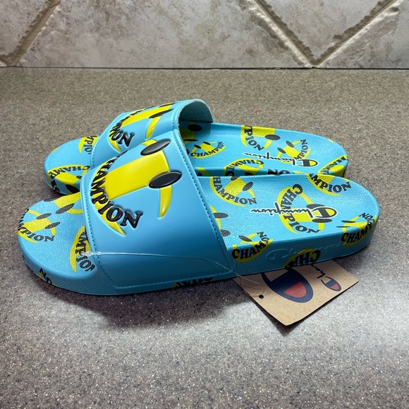 🆕 Champion IPO “Smile” Men’s Slides, Size 13 - Picture 2 of 7